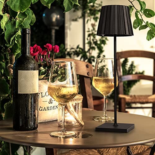DOPO LIGHTING - lampe de table sans fil rechargeable LITTA - lampes de table Led SMD 2.20W 200lm(150lm) CRI80 3000K IP54 - lampe tactile sans fil - lampe de table rechargeable