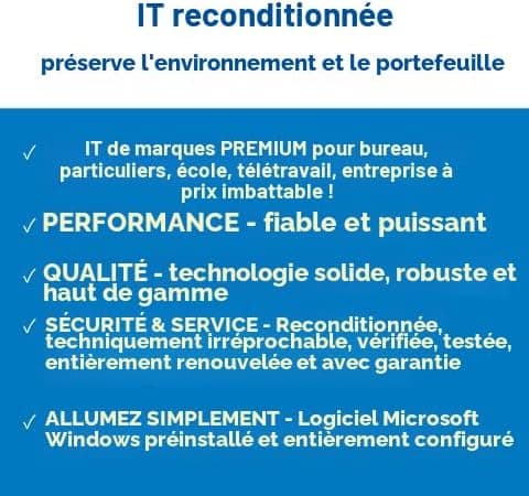 Dell Latitude 5490 14" 1920 x 1080 Full HD Intel Core i5 8250U 512 Go SSD Disque dur 16 Go Mémoire Windows 11 Pro Webcam Ordinateur portable (reconditionné)