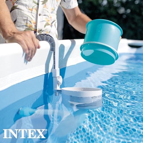 Intex Skimmer de Surface Deluxe pour autostable ou Tubulaire