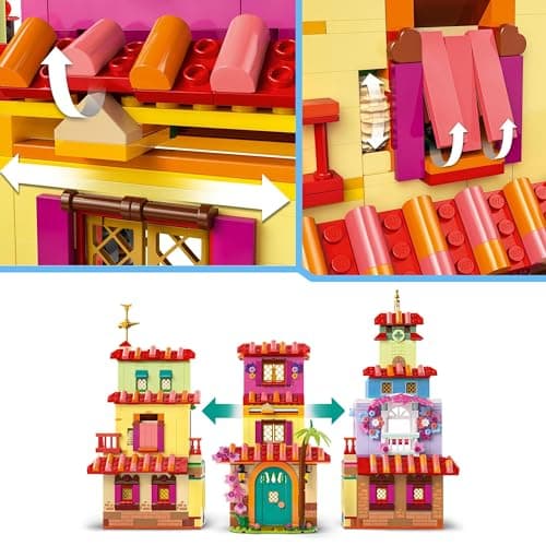 LEGO ǀ Disney Encanto La Maison Magique des Madrigal, Set de Construction pour Enfants avec Une Mini-poupée Mirabel, Jouet Amusant pour Les Filles et Garçons de 7 Ans et Plus 43245