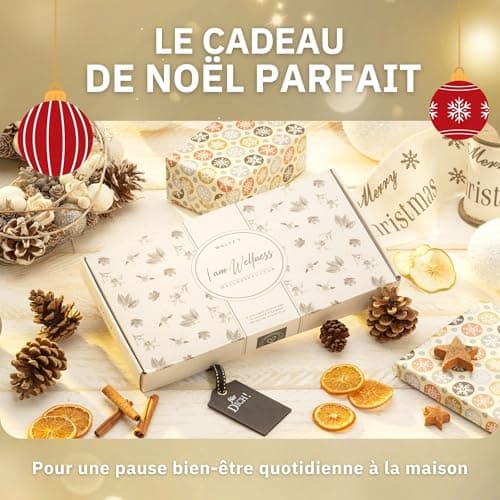WALTZ 7 Set Bombes de Douche, 16 Sachet, 8 Senteurs, Aromatherapie, Calmant, Revigorant et Relaxant, Idee Cadeau Homme, Femme, Maman, Papa, Grand Mere, Coffret Beaute