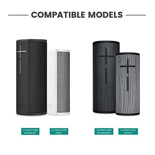 TUSITA Power Up Socle de Chargement Compatible avec Ultimate Ears Boom 3, Megaboom 3, Blast, Megablast - USB Câble Chargeur Station de Charge pour Démarrage - Accessoires pour Enceintes Bluetooth