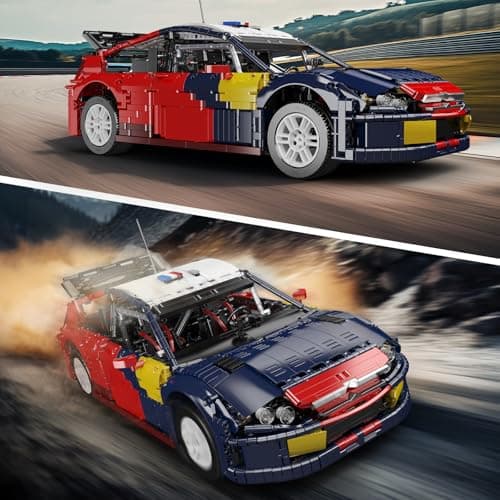 Mould King 13187 - Modèle de voiture de sport technique - 4606 pièces - Version statique - Voiture de course - Kit de construction de voiture comme jouet/cadeau/objets de collection