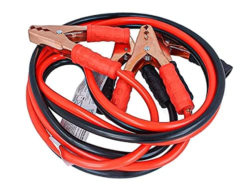 CARALL Kit câbles de Batterie de Voiture Professionnels, câble de démarrage de Batterie 35 mm2 x 2,5 m, pour Urgence Voiture, Camion, Fourgon, Moyen, Grand jusqu'à 5000 CC (2000AMP 35mm2)
