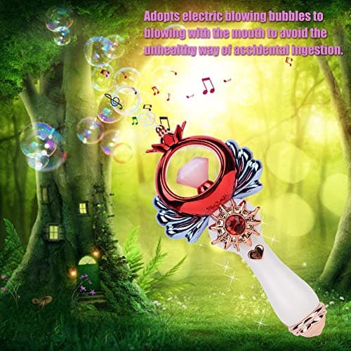 VGEBY Fée bâton Jouet, Enfants Musique lumière fée Baguette Magique Magique bâton Princesse Filles Jouet Autres Jouets en Plein air pour Enfants