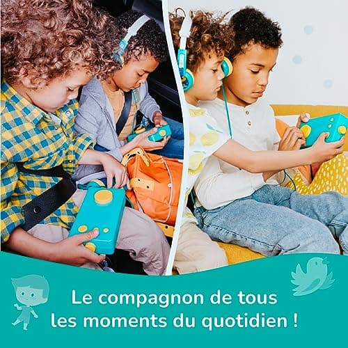 Lunii - Ma Fabrique à Histoires Verte - Conteuse Interactive pour Enfants de 3 à 8 Ans - Inclus Livre Audio de 24 Histoires interactives 2h30 d'écoute - Boîte à Histoires fabriquée en France