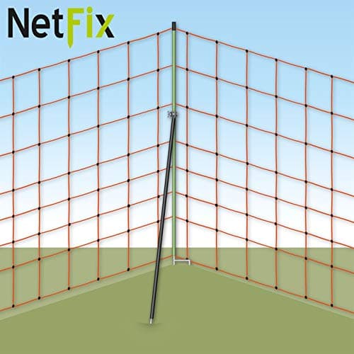 VOSS.farming 1x Piquet entretoise Netfix pour Filets de clôture électrique112 cm, 2 Pointes