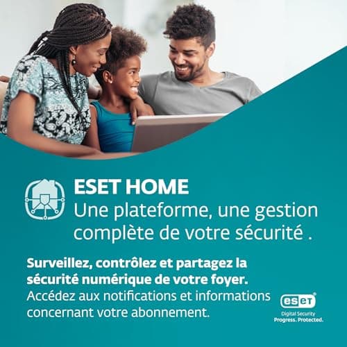 ESET HOME Security Premium 2024 | 10 Appareils | 2 ans | Suite de sécurité, Gestionnaire de mots de passe, Chiffrement renforcé | Windows, MacOs, Android & iOS | Code d'activation envoi par email