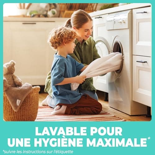 Flowen Protège Matelas 90x190 cm Alèse Impermeable Drap Housse en Coton et Microfibre Protection Lit pour Adulte et Bebe Alaise pour Incontinence Anti-Acarien Couvre-Matelas Pipi Lavable en Machine