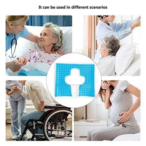 Coussin Anti-Escarres, Coussin de Pression de Siège en Mousse à Mémoire de Forme, Coussin de Siège pour la Prévention des Escarres, Grossesse, Postnatal, Inconfort des Hémorroïdes