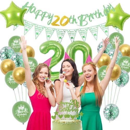 Ballon 15 ans anniversaire garçon fille,Vert 15 Ans Décorations Anniversaire,Ballons 15 ans anniversaire vert,Déco 15 ans anniversaire garçon fille,Vert sauge Décoration 15 ans anniversaire fête