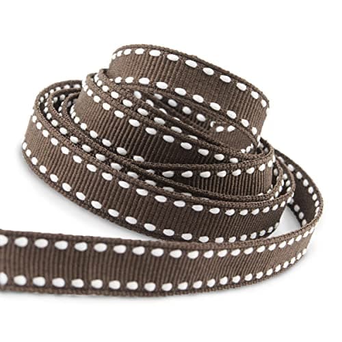 Summer-Ray 75 verges 3/8" (9mm) Ruban Gros-Grain avec bordure cousue en 25 couleurs - Pack de valeur de 3 verges par couleur