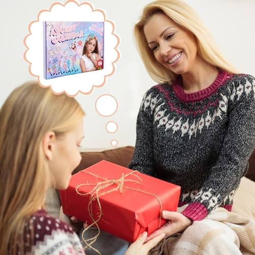 Calendrier de l'Avent 2024 Enfant Fille, Kit de Fabrication de Bandeaux pour Filles Accessoires de Cheveux DIY Enfant 6 Serre-tête Bricolage Cadeau d'anniversaire pour Fille Jouet pour Filles 5-12 Ans