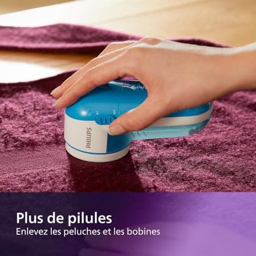 Philips Rasoir Anti-bouloche et Anti-Peluche - Bleu (GC026/00)