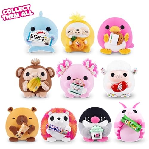 Snackles série 2 Peluche 13 cm de ZURU