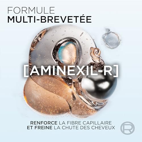 L’OREAL PARIS – Elseve Fiber Booster – Duo Anti-Chute Cheveux - Stimule la Pousse* – Augmente la Densité Capillaire – Hommes & Femmes - Shampooing Sans Sulfates + Sérum Croissance