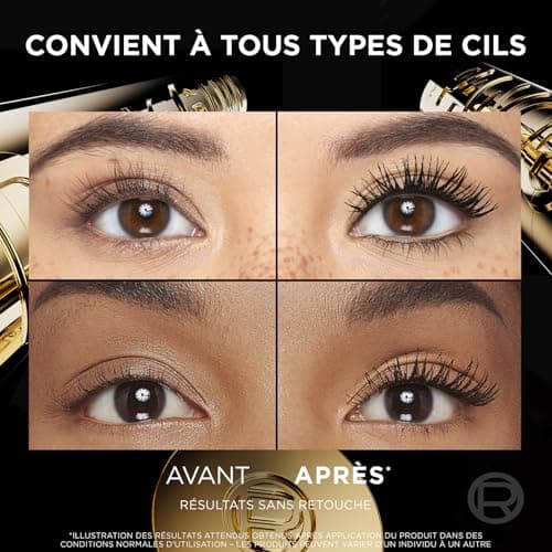 L’Oréal Paris - Mascara Volume Panoramique - Sans Paquet - Panorama Volume Millions de Cils - Noir