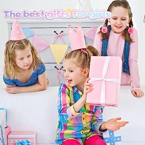 PESLNG Agenda secret pour filles avec cadenas, carnet de voyage en peluche, carnet privé avec stylo multicolore, bracelet, porte-monnaie mignon et 6 autocollants - Cadeau pour filles avec licornes