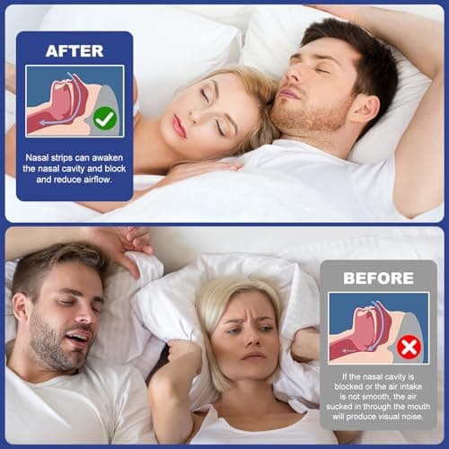 LUOJINYI 120 Pieces Nasal Strips, bandelettes nasales, dilatateur nasal, Nose Strips,anti ronflement Nasal Strips, bandelette nasale for Better and Effective Sleep, Helps Reduce Snoring(66 x 19 mm)