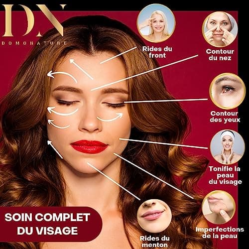 Bave d Escargot Visage pure, Serum Acide Hyaluronique pur 100% Bio, Creme Contour des yeux, Anti Rides Cerne pour Femme Homme, Hydratant Anti-Âge, Domonature 30ml