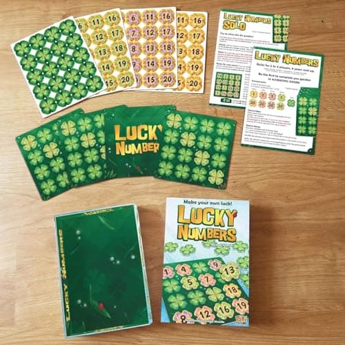 TIKI Editions Lucky Numbers - Jeu de société - Quand Le Sudoku Rencontre Le Loto - Intergénérationnel et idéal pour Toute la Famille
