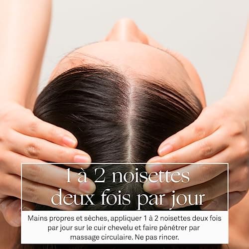 LUXÉOL - Sérum Pousse - Réactive La Croissance Cheveux Existants & En Manque De Croissance - Femme/Homme - Extrait De Pois - 98% D'Ingrédients D'Origine Naturelle - Fabriqué En France - 50ml