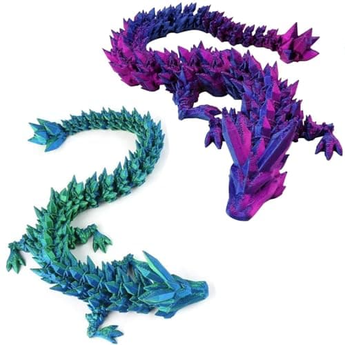 ysister 2 pezzi Oeuf Dragon Imprimé en 3D,Oeuf Dragon, Jouet Fidget Oeuf Dragon imprimé en 3D,Oeuf Dragon avec Figurines Dragon pour Voitures Jouets Cadeaux pour Enfants Adultes