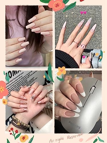 Gorvalin Kit French Manucure Semi Permanent, Rose et Noir Vernis Pinceau Nail Art Ongles Vernis à Ongles Lisse Gel Polish Nail Art Stamper pour French Manucure Nail Art