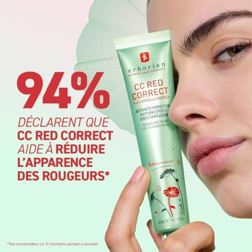Erborian - Crème Teintée Anti-Rougeur CC Red Correct