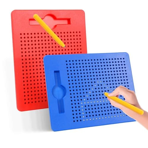 AIVORO 2 Pièces Tableaux à Dessin Magnétiques: Planche à Dessin Magnétique pour Enfants - Magnétique Enfant Ardoise Magique Avec Stylo, Tableau de Griffonnage Magnétique Jouet Educatif