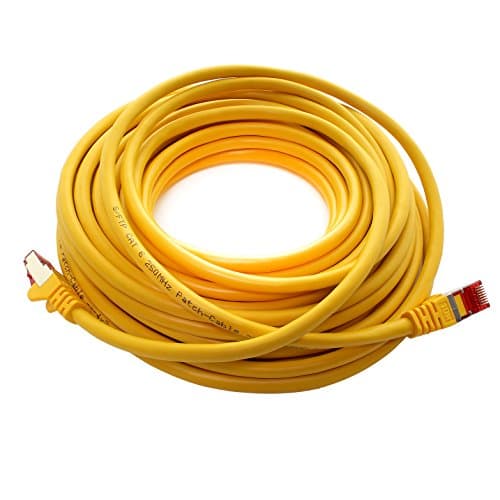 1aTTack.de 10x 2m - Câble patch câble réseau Cat 6 Cat6 RJ45 SFTP - jaune