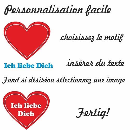 Étiquettes adhésives - autocollants de nom - Design carré - avec le texte souhaité - image - logo - personnalisé pour les logos d'entreprise - école - enfants - jardin d'enfants