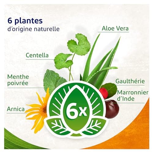 Voltanatura Gel de Massage à base de plantes Bio, Apaise et Relaxe les tensions musculaires 50ml