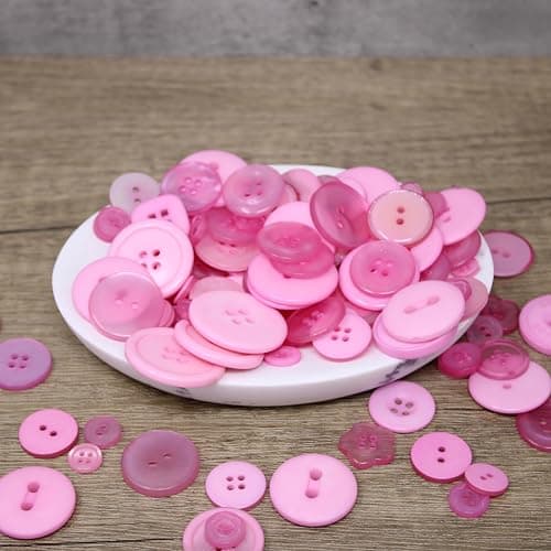Wedding Touches Sachet de 100 g de boutons en acrylique et résine pour création de cartes