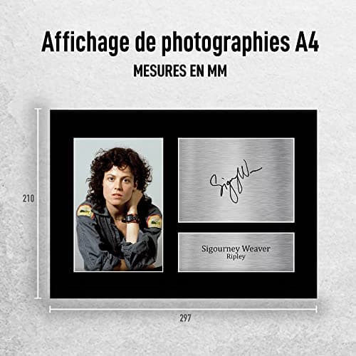 HWC Trading A4 Sigourney Weaver Alien Cadeaux Imprimé Signé Autographe Photo pour les fans de cinéma - A4