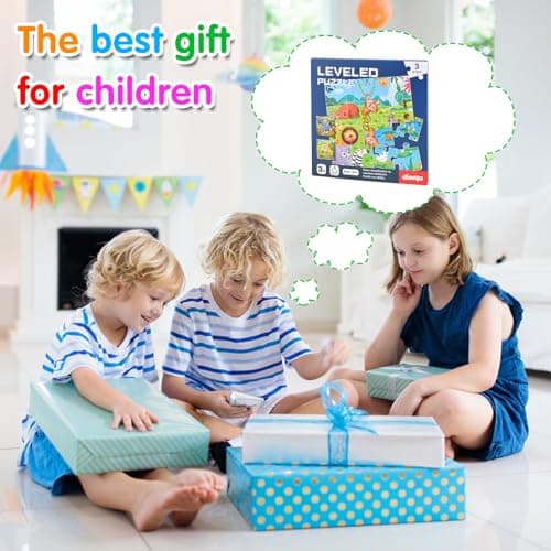 Jouet Puzzle en magnétique pour Enfants,Puzzles magnétiques,Développe Réflexion et Dextérité,pour Enfant Garçons Filles 2-5 Ans