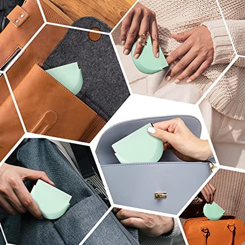 Etui Pour Appareils Dentaires,Trous d'échappement Boite de Protection pour Appareils Orthodontiques, Portable Appareils Dentaires Sportifs,Livré avec Cueilleur et Brosse de Nettoyage (bleu)