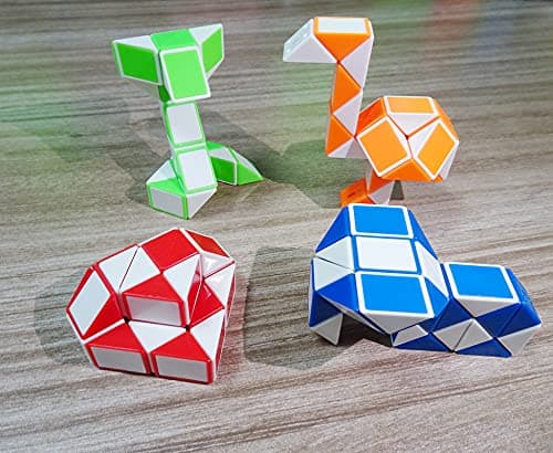 EACHHAHA Petit Cadeau Anniversaire Enfants invites,12 pièces Mini Serpent Magiques,Jouet 3 Ans,Pinata Garcon,Fidget Toys,Anti Stress,Magic Snakes
