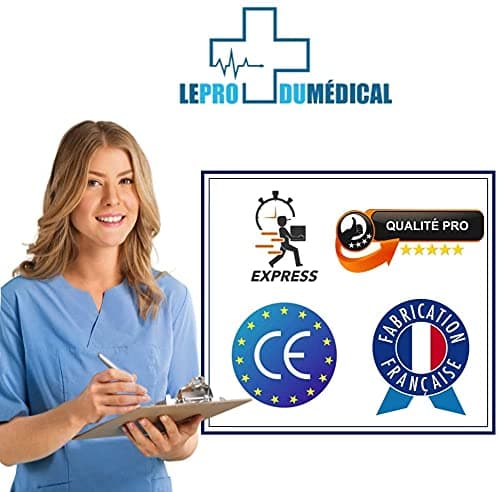 300 Gants de Toilette Jetables Ultra Doux - Non Tissés Molletonnés - Soins Médicaux et Hygiène - Blanc - Le Pro du Médical