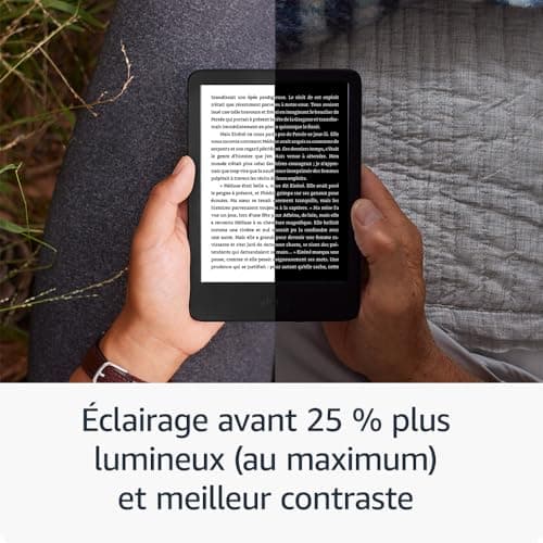 Amazon Kindle (Nouvelle génération) - Le plus léger et compact, avec écran antireflets, changements de page plus rapides et éclairage avant réglable - 16 Go - Sans publicités - Vert matcha