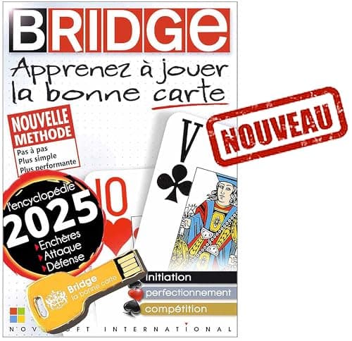 BRIDGE - Découverte 2025 sur clé USB OR (Windows 7, 8, 10, 11)