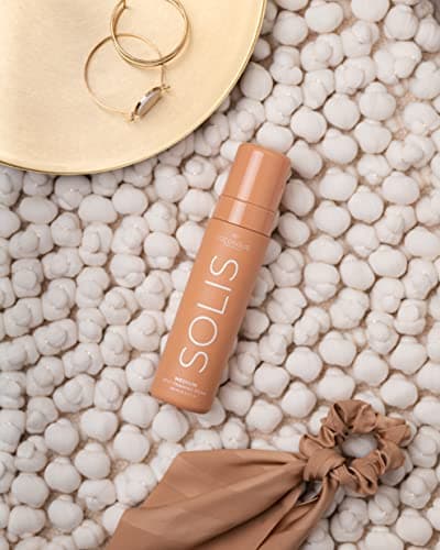 COCOSOLIS SOLIS Medium autobronzant foncée visage et corps, mousse pour un bronzage riche, naturel et longue durée, au DHA végétal (200 ml)