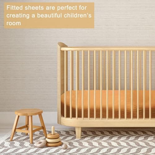 2pcs Drap Housse pour Couffin, Nacelle, Berceau et Cododo - 70x35cm Matelas Bébé
