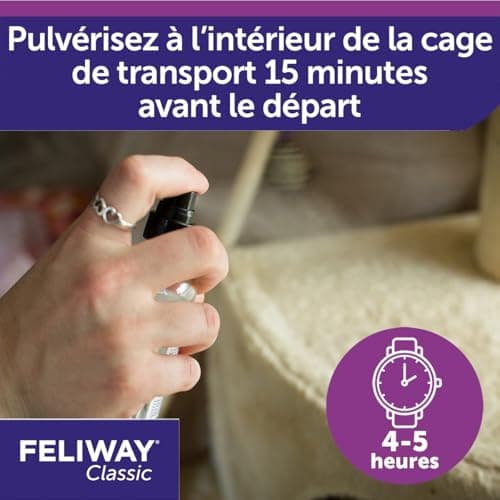 FELIWAY Ceva Spray Transport FL Nu pour Chat