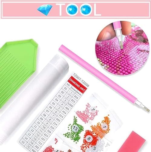 Diamond Painting Kit Broderie Diamant Personnalisé Paysagepeinture Diamant Adulte 30X40Cm Décoration Murale De La Maison
