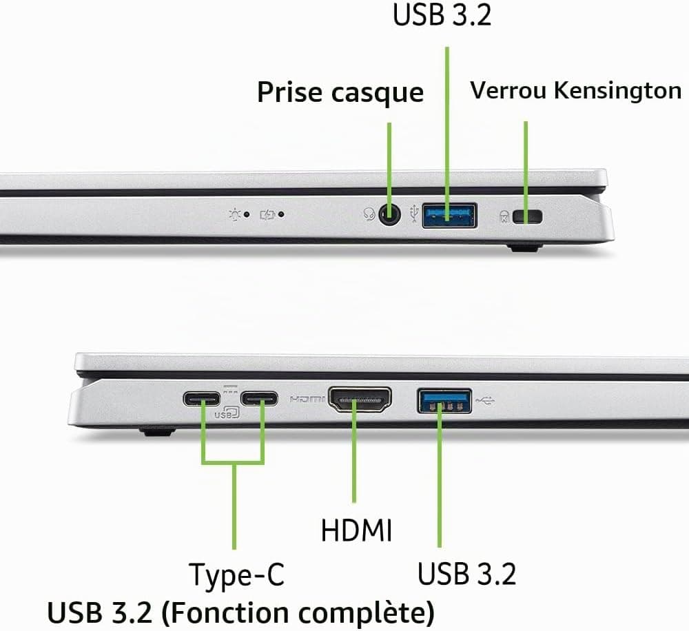 Acer Aspire Go 15 | PC Portable | 15.6" FHD 60 Hz | Intel Core 3 N355