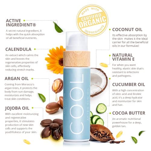 COCOSOLIS COOL Huile Après-Soleil | Apaise et Hydrate la Peau