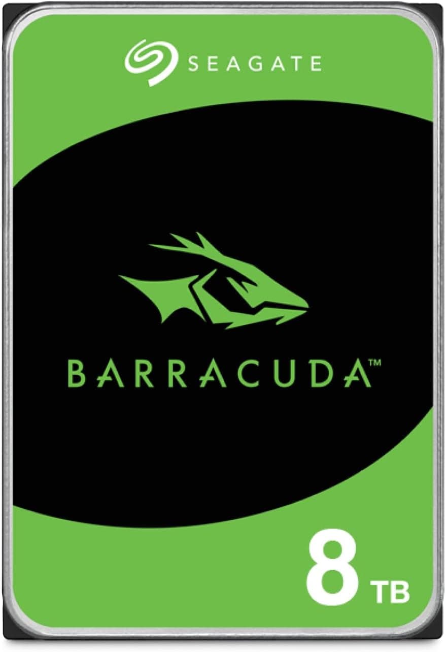 Seagate 8ToBarraCuda Disque Dur Interne | SATA 6 Gb/s (ST8000DMZ04)
