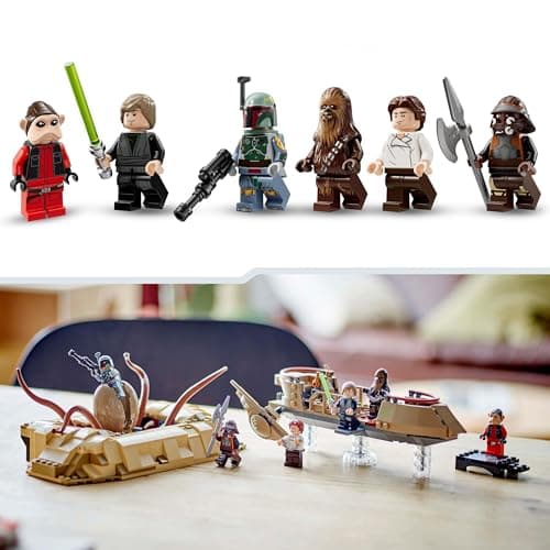 LEGO Star Wars L’Esquif du Désert et la Fosse du Sarlacc - Set de Construction Collector pour Les Enfants et Les Fans de la Saga - Véhicule à Construire pour Garçons et Filles 75396
