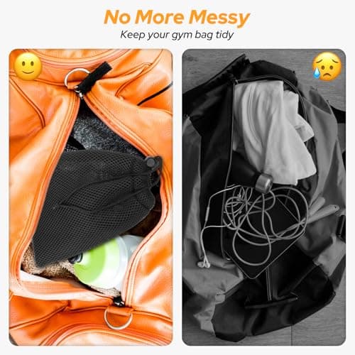 Euqvunn Corde a Sauter Sport 3 Mètres, Corde à Sauter Adulte PVC avec Sac, Corde Réglable pour Enfants, Hommes et Femmes, Entraînement Fitness sur le Pouce (Noir)